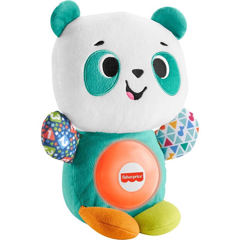 Foto van Fisher-price linkimals samenspelen panda 28 x 19 cm groen/wit