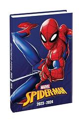 Foto van Spiderman schoolagenda - 2023 -2024 - hardcover (9789464324877)