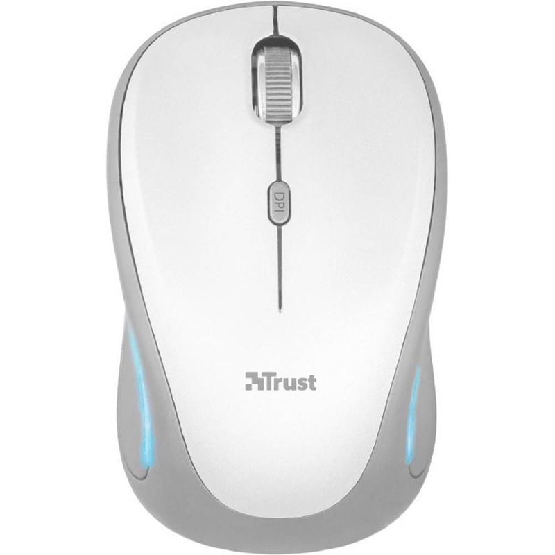 Foto van Trust muis yvi fx wireless mouse white