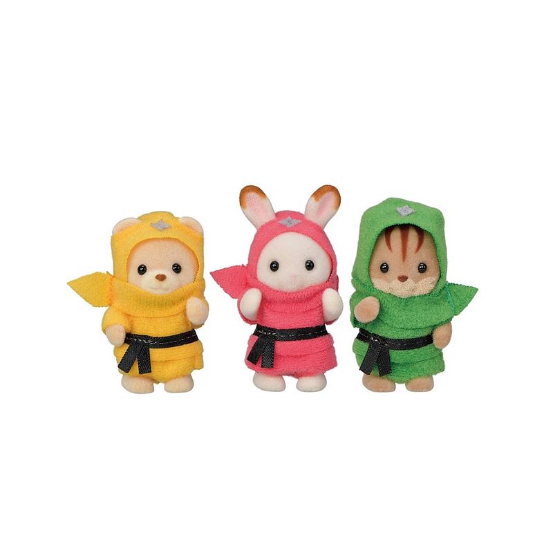 Foto van Sylvanian families baby trio ( ninja) - 5616