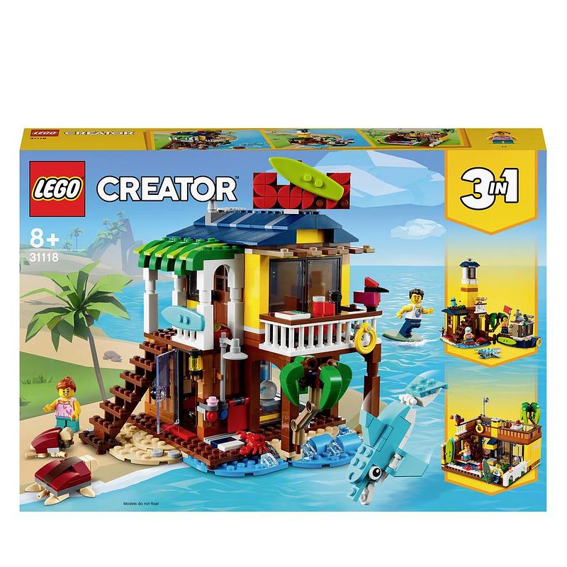 Foto van Lego® creator 31118 surfer strandhuis