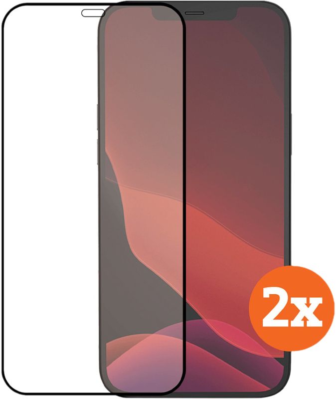 Foto van Azuri tempered glass apple iphone 12 pro max screenprotector duo pack