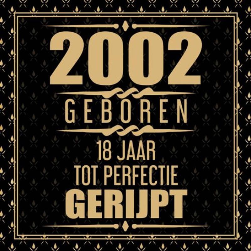 Foto van 2002 geboren 18 jaar tot perfectie gerijpt