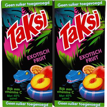 Foto van Taksi exotisch fruit geen suiker toegevoegd 10 x 0, 2l bij jumbo