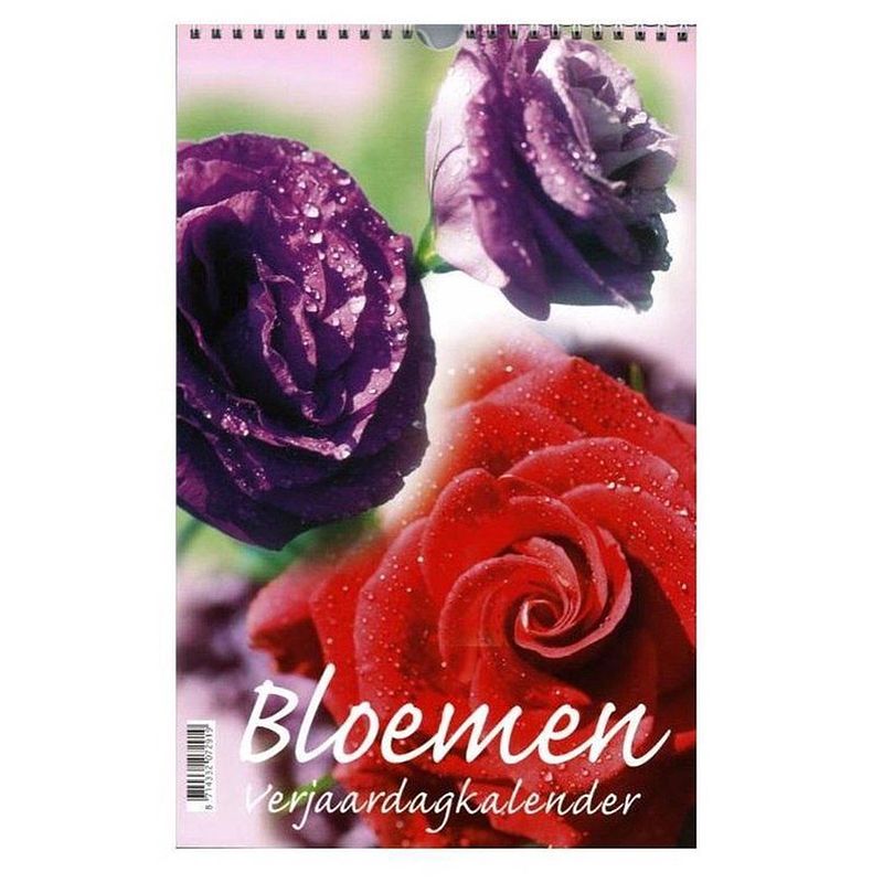 Foto van Bloemen - flowers - verjaardagskalender 33 x 21 cm