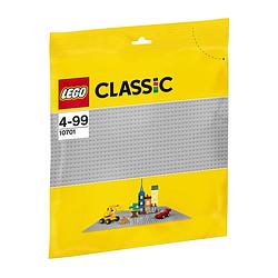 Foto van Lego classic grijze bouwplaat 10701