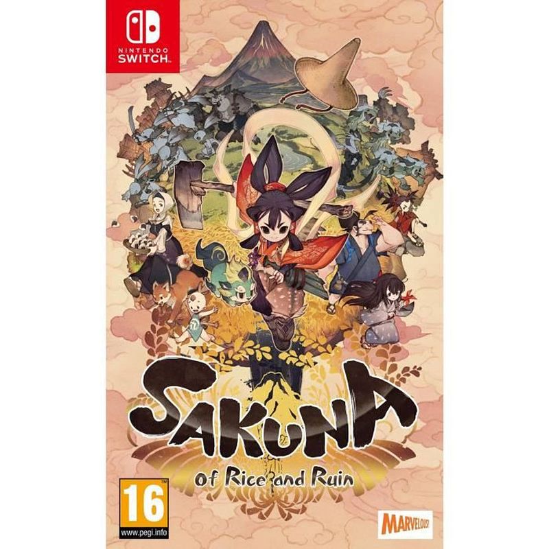 Foto van Sakuna of rice and ruin switch game