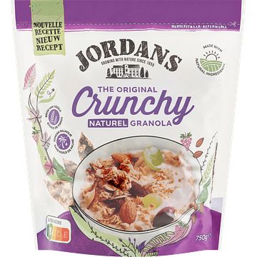 Foto van Jordans the original crunchy naturel granola 750g bij jumbo