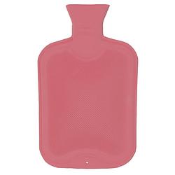 Foto van Warmwaterkruik 2 liter van rubber roze - kruiken