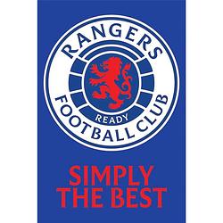 Foto van Poster rangers f.c. simply the best 61x91,5cm