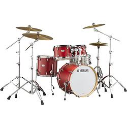 Foto van Yamaha tour custom tmp0f4 candy apple satin 4-delige shellset