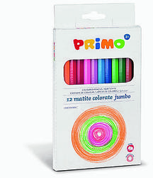 Foto van Primo * box met 12 jumbo kleurpotloden - overig (8006919005107)