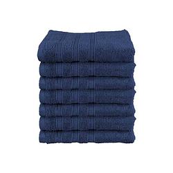 Foto van Zydante welness handdoek - sneldrogend - 50x100 cm - donkerblauw - 10 stuks