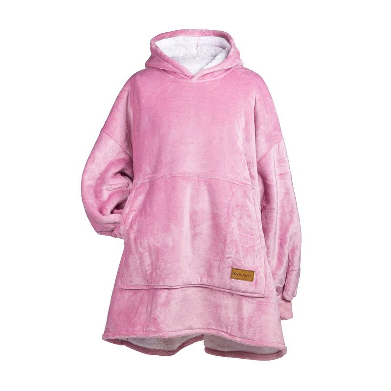 Foto van Vitapur - hoodie deken - roze