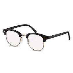 Foto van Cwi leesbril unisex wayfarer zwart/goud (cwi4003) sterkte +1.0