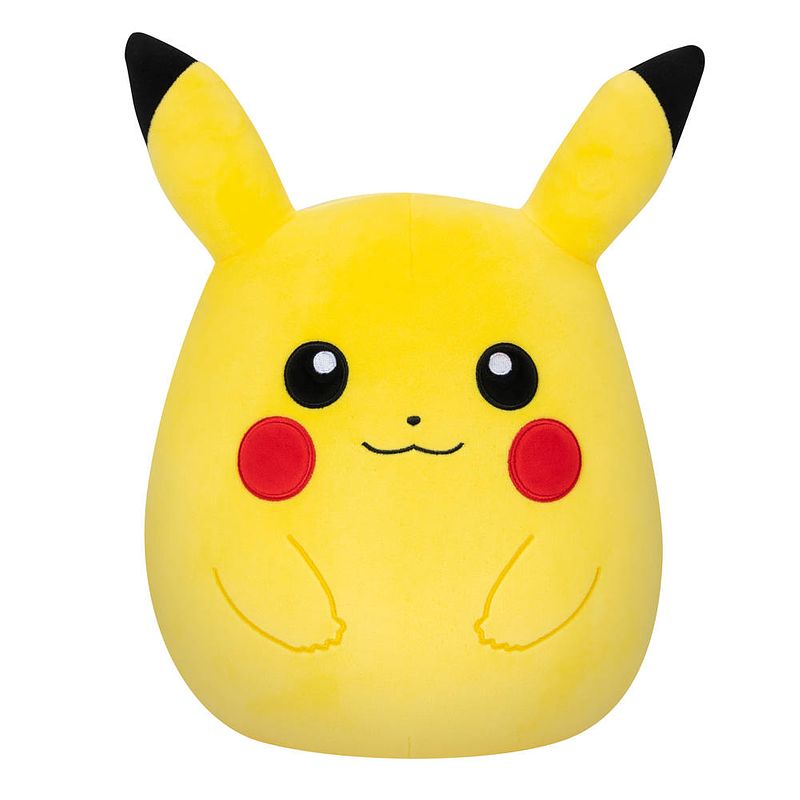 Foto van Squishmallows pokémon knuffel pikachu - 36 cm