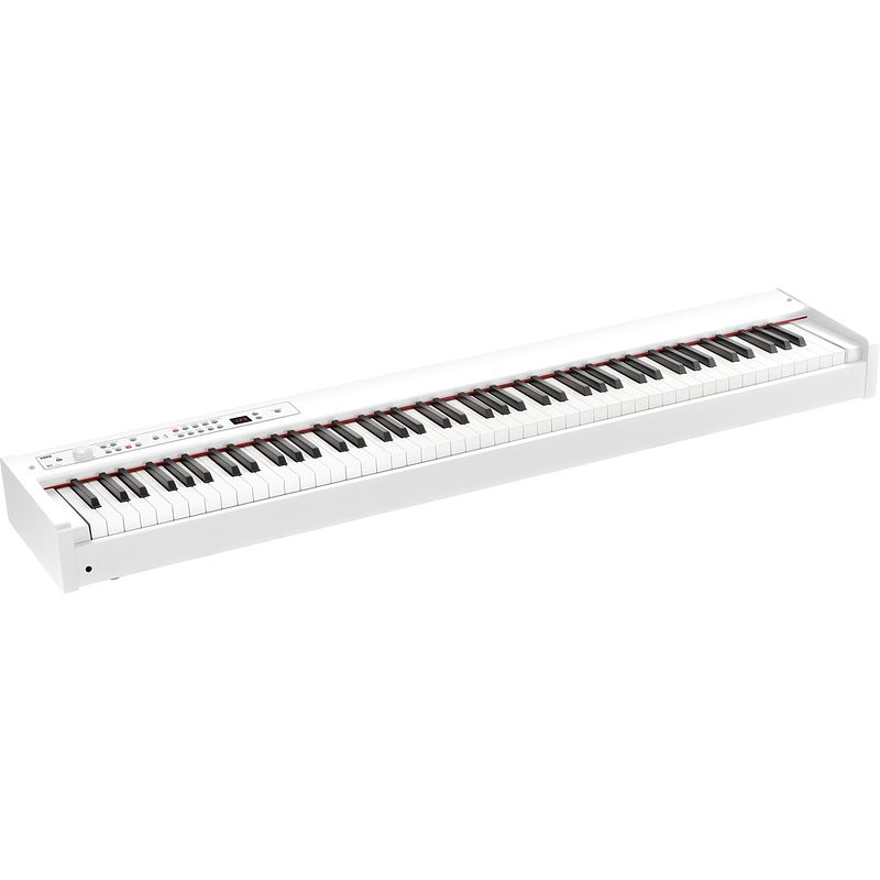 Foto van Korg d1 w stage piano 88 toetsen (wit)