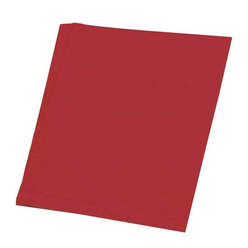Foto van Hobby papier rood a4 50 stuks - hobbypapier