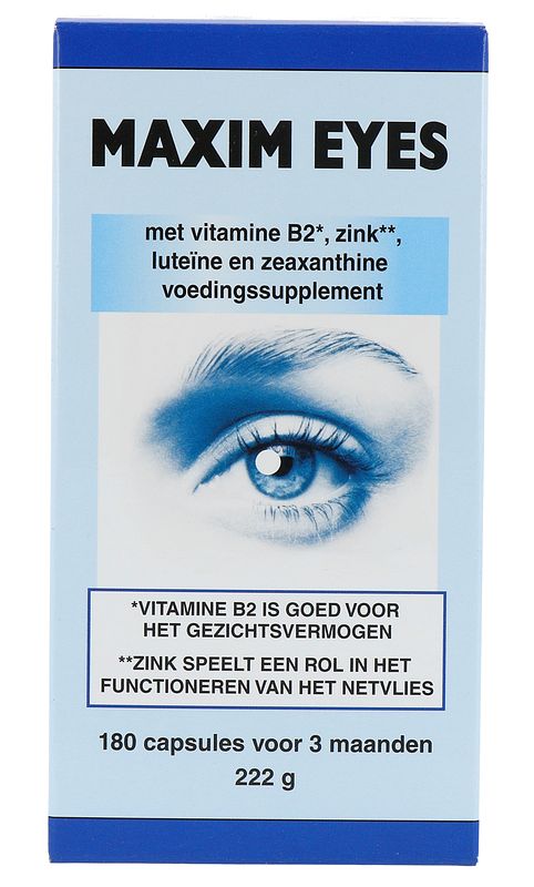 Foto van Horus pharma maxim eyes capsules