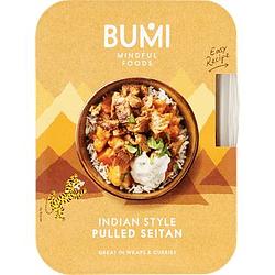 Foto van Bumi pulled seitan indian 175g bij jumbo