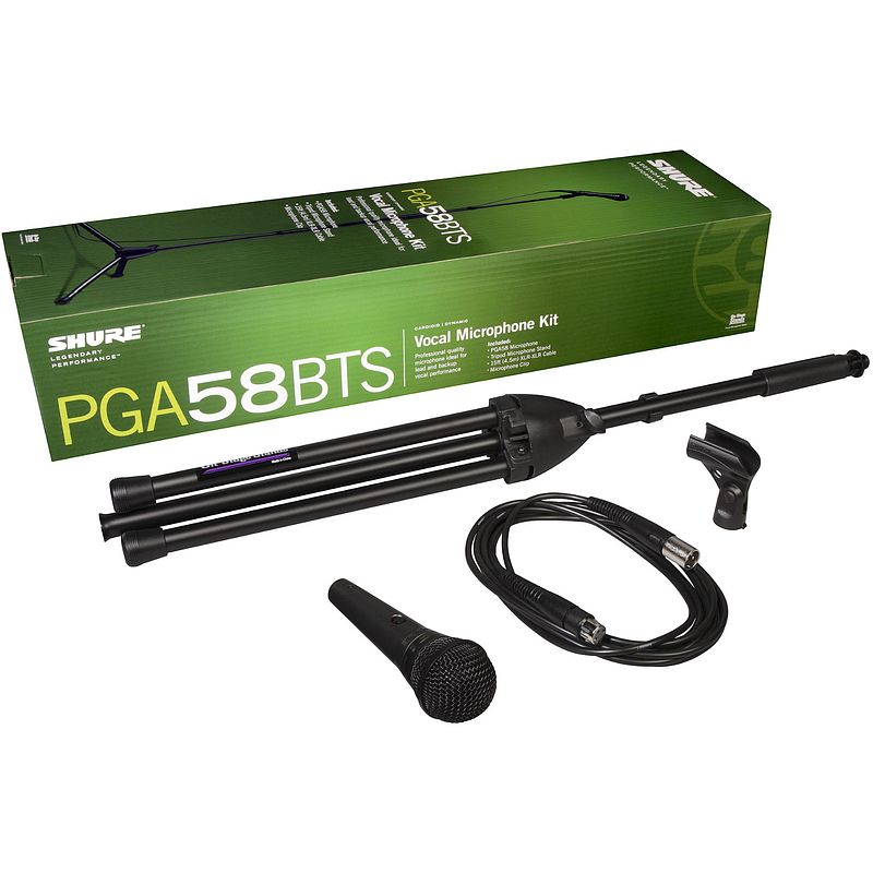 Foto van Shure pga58 bts dynamische microfoonset