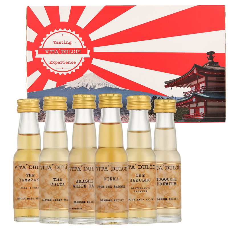 Foto van Vita dulcis tasting box whisky japan edition 6 x 2cl