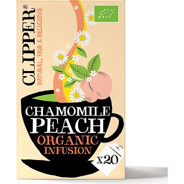 Foto van Clipper chamomile twist organic infusion 20 stuks 30g bij jumbo