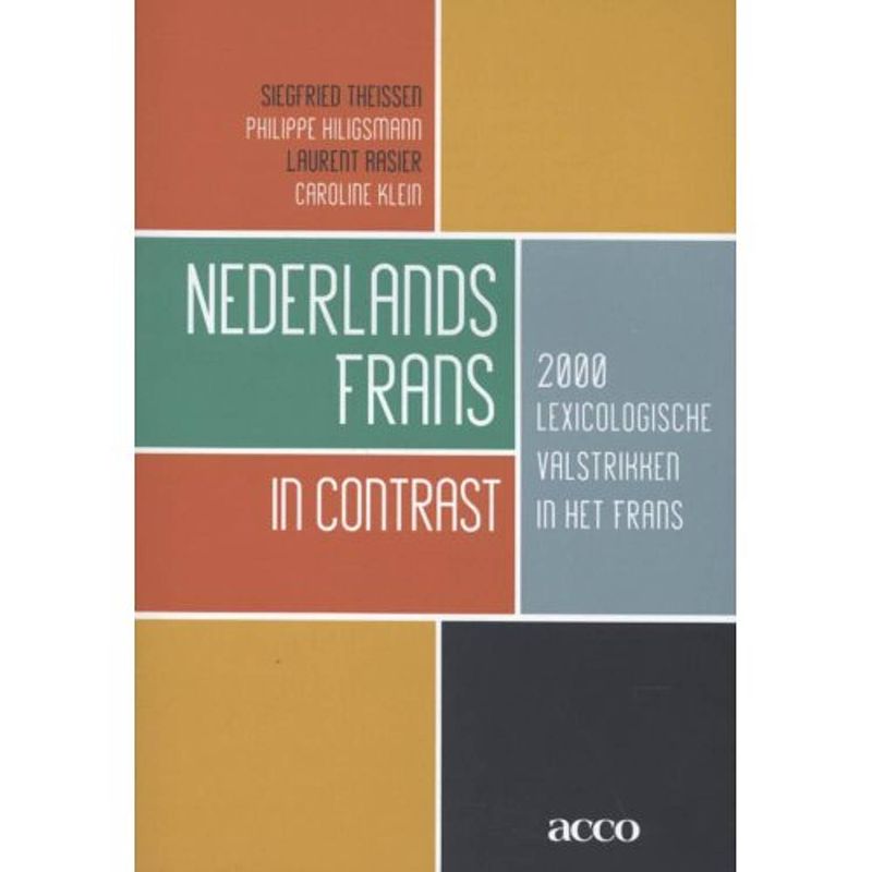 Foto van Nederlands-frans in contrast