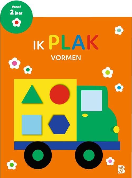 Foto van Ik plak - vormen - paperback (9789403231921)