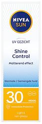 Foto van Nivea sun shine control gezichtszonnecrème spf30