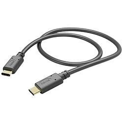 Foto van Hama usb-laadkabel usb 2.0 usb-c stekker, usb-c stekker 1.5 m zwart 00201591