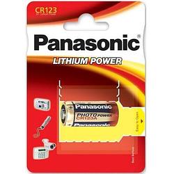 Foto van Panasonic photo power cr123a 3v batterijen - 2 stuks