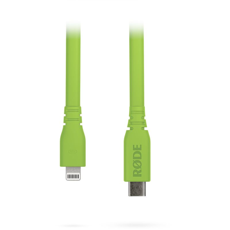 Foto van Rode sc19 green usb-c - lightning kabel (1.5 m)