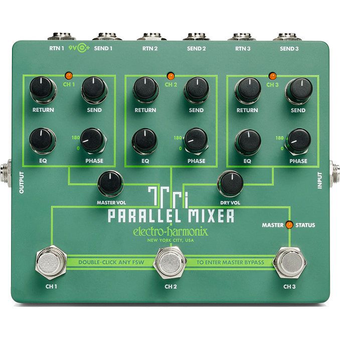 Foto van Electro harmonix tri parallel mixer