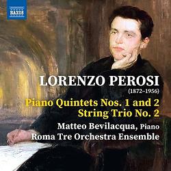 Foto van Perosi: piano quintets nos. 1 and 2 - string trio no.2 - cd (0747313437573)