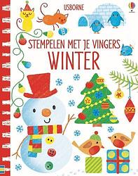 Foto van Stempelen met je vingers winter - hardcover (9781801312240)
