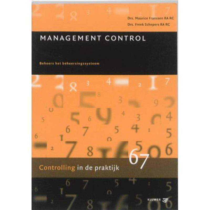 Foto van Management control - controlling in de praktijk