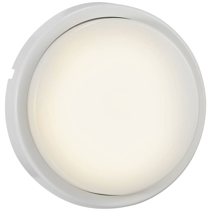 Foto van Nordlux cuba bright round 2019171001 led-buitenlamp (wand) energielabel: e (a - g) led led 14 w wit