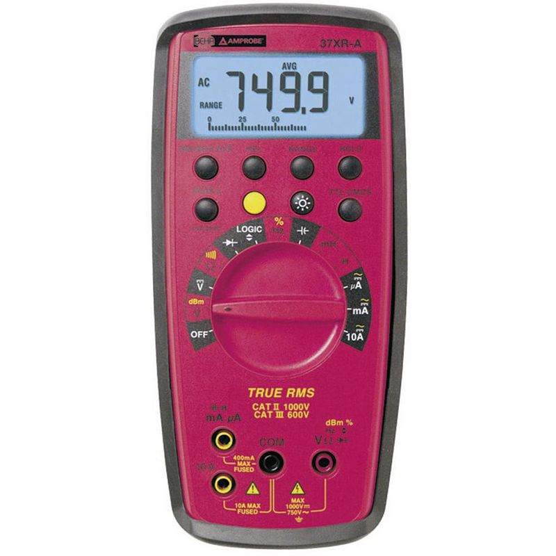 Foto van Beha amprobe 37xr-a-d multimeter digitaal cat ii 1000 v, cat iii 600 v weergave (counts): 9999