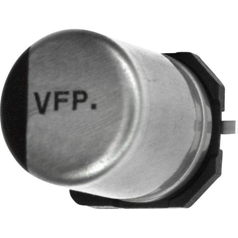 Foto van Panasonic eee-fp1c220ar elektrolytische condensator smd 22 µf 16 v 20 % (ø) 5 mm 1 stuk(s)