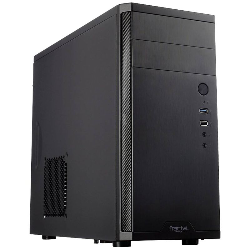 Foto van Fractal design core 1100 mini-tower pc-behuizing zwart