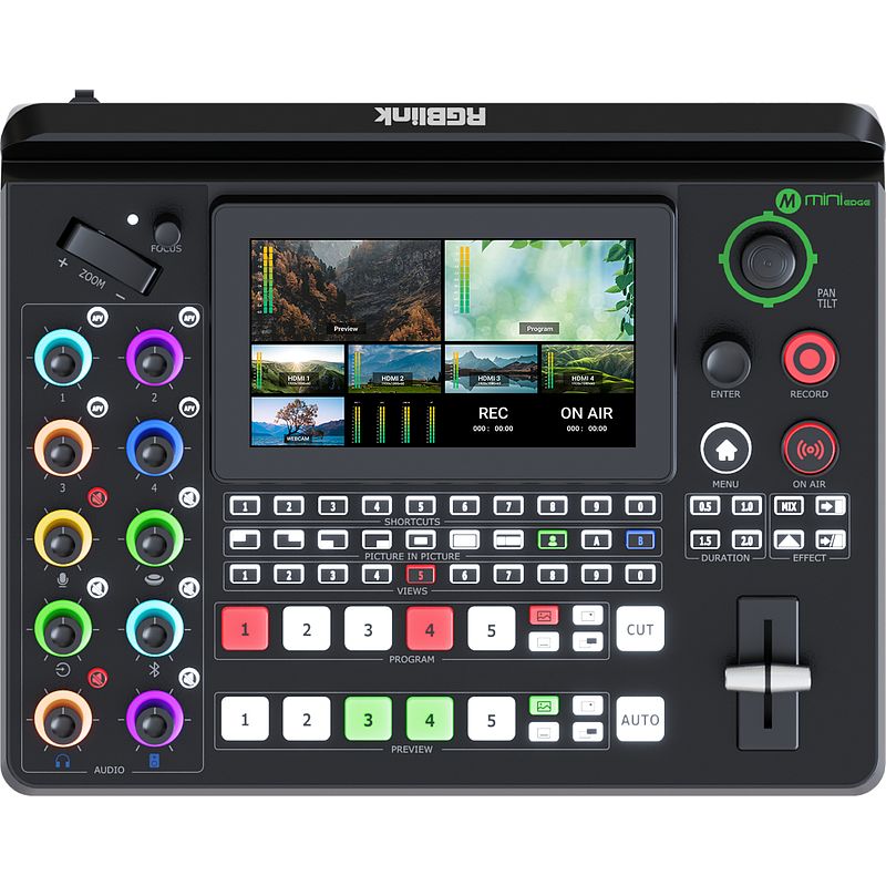 Foto van Rgblink mini-edge 5-kanaals all-in-one switcher