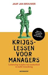 Foto van Krijgslessen voor managers - jaap jan brouwer - paperback (9789490463779)