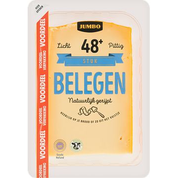Foto van Jumbo gouda holland belegen kaas 48+ stuk voordeelverpakking 910g
