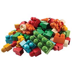 Foto van Anbac toys antibacteriële bouwblokken - 95-delig