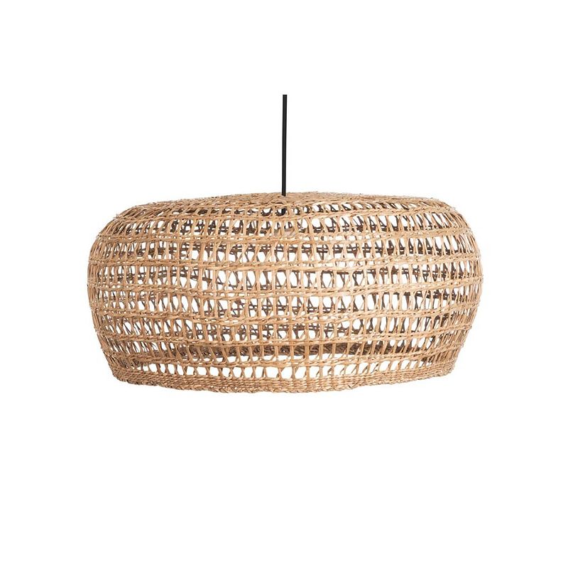 Foto van Bohemian hanglamp - bussandri exclusive - metaal - bohemian - e27 - l: 58cm - voor binnen - woonkamer - eetkamer - bruin