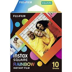 Foto van Fujifilm instax square rainbow ww 1 point-and-shoot filmcamera gekleurd