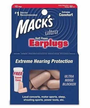 Foto van Macks ultra noise blocker earplugs