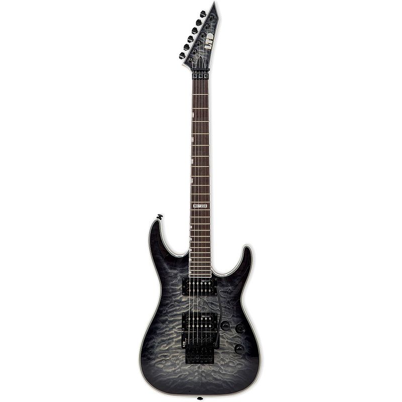 Foto van Esp ltd mh-230qm see thru black sunburst elektrische gitaar