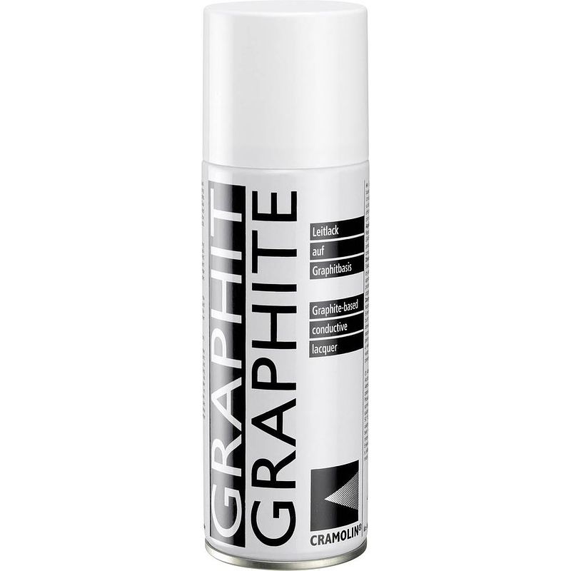 Foto van Cramolin graphit 1281411 geleidende verf 200 ml